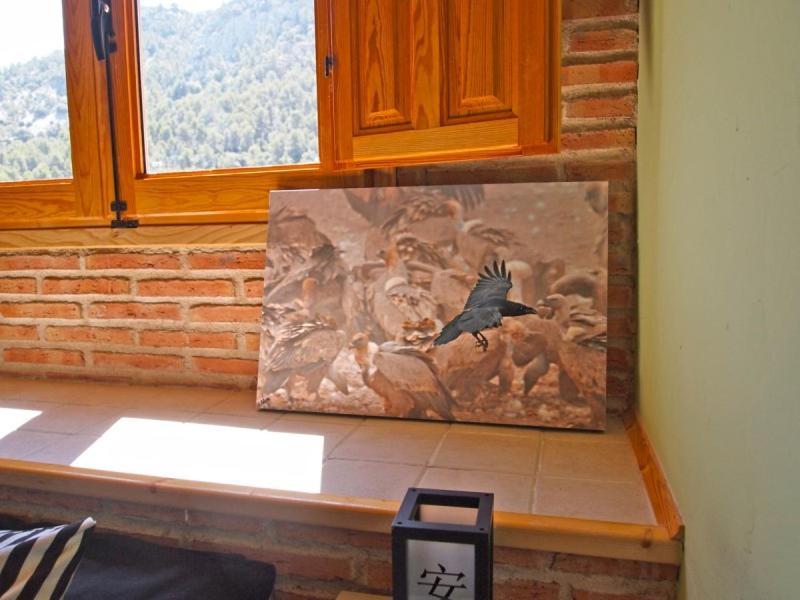 Observatorio De Aves Mas De Bunyol Valderrobres Kültér fotó